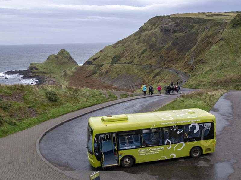 autobús de belfast a la calzada del gigante