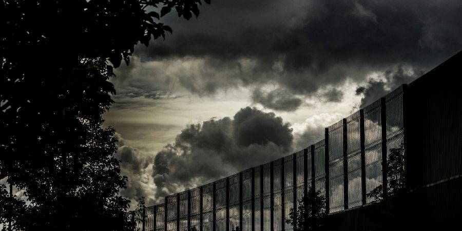 Muro en una provincia de Irlanda del norte.