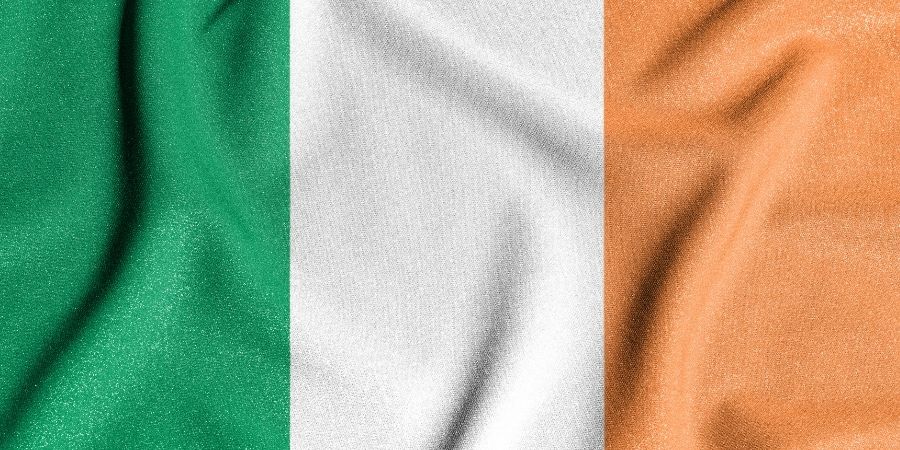 Bandera de Irlanda simbolo Nacional