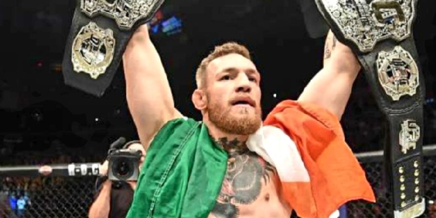 Campeón de la MMA Conor McGregor en Irlanda Fama