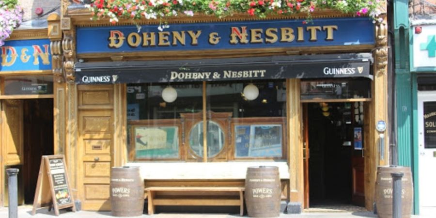 Doheny & Nesbitt que ver por la noche en dublin