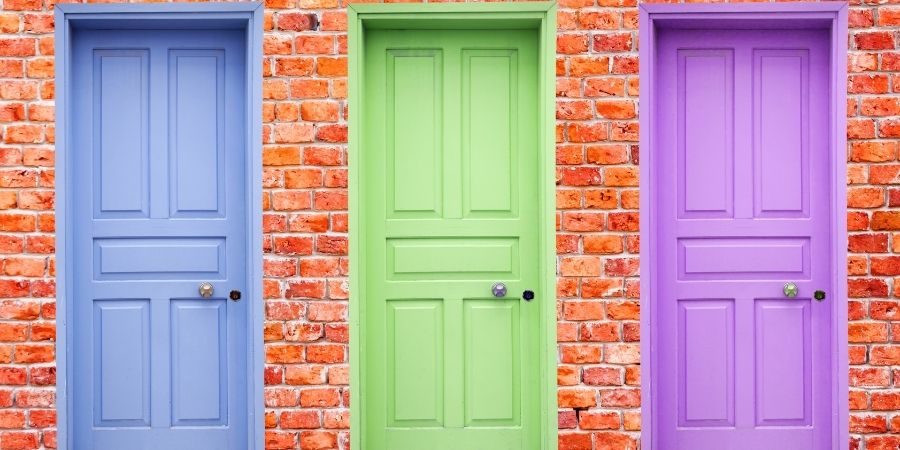 colorful doors ireland