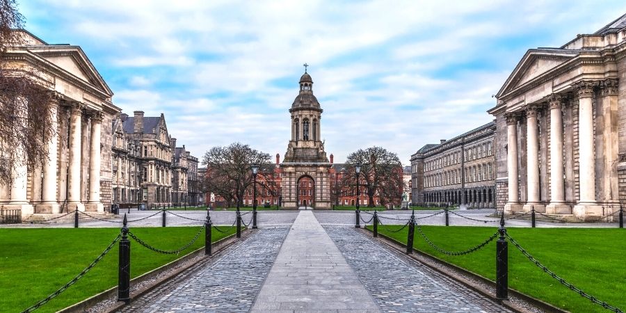 Que Ver en Irlanda Dublín Universidad antigua