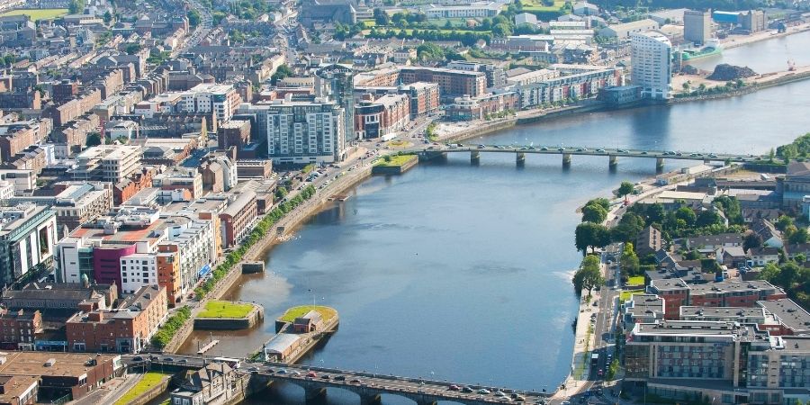 Limerick es el tercer centro urbano de Irlanda