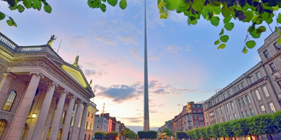 Monumento de la Luz en Dublín