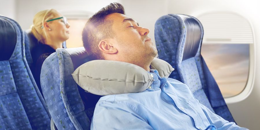 almohadas de cuello para viajes en avion